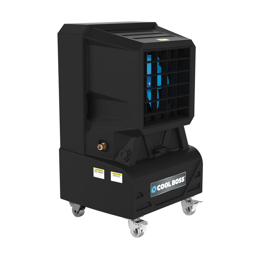 BendPak Cool Boss Evaporative Air Cooler, 50-Gallon Auto-Refill Reservoir, 7,540 CFM, Covers 4,150 Sq. Ft., for Indoor/Outdoor, Patio, Garage, Commercial Use - Image 4