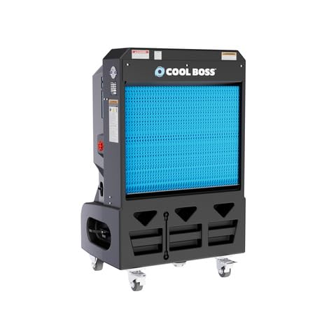BendPak Coolbreeze Xtreme Evaporative Cooler – 2,715 CFM with 15-Gallon Tank, 3-Speed Fan & Auto-Swing Louvers – Cools 850 Sq Ft – Indoor/Outdoor for Patio, Garage & Commercial Spaces - Image 7