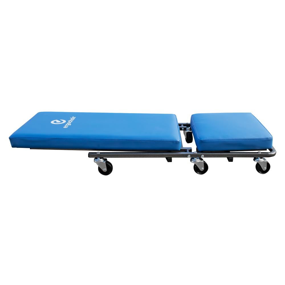 BendPak Garage/Shop/Home Adjustable Ergonomic Low Profile Gliding - Sturdy Rolling Work Chair - Image 4
