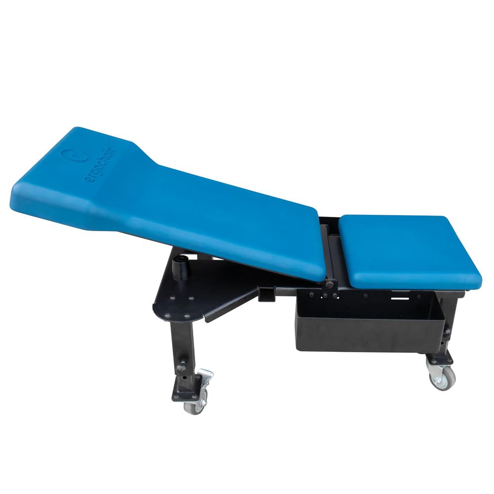 BendPak Garage/Shop/Home Ergonomic Low-Profile Mechanic Reclining -Scoot Rolling Creeper with Tool Tray Kit - Image 3