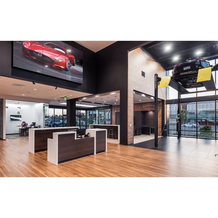 BendPak- HD-7PXW - 7000lb Capacity/Super Tall/Four Post Lift/Vehicle/Car/Auto Display Platform Dealers/Dealerships/Garage/Shop - Image 3