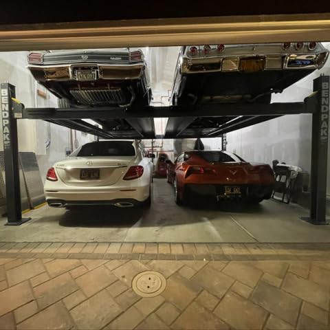 BendPak HD-9SW - 9000lb Capacity 4 Post Super Wide Car/Vehicle/Automobile Stacker Storage Parking Lift Home/Garage/Shop/Mechanic - (220V) - Image 6
