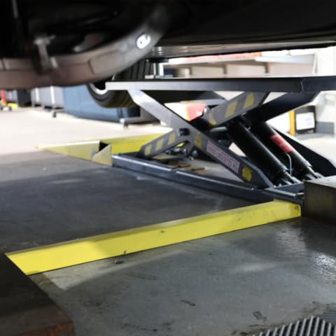 BendPak MDS-6EXT - 6,000lb Weight Capacity - Open Center - Extended Platform Car Vehicle Automobile Lift -Ramps - Home Garage Shop Mechanic - Image 3