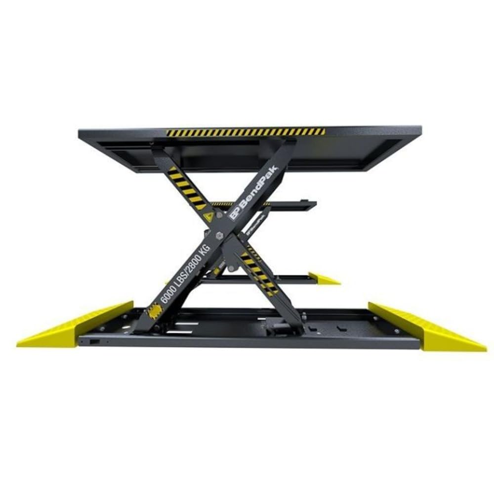BendPak MDS-6LP - 6000lb Weight Capacity - Open Center Mid Rise Car Vehicle Automobile Lift Home Garage Shop Mechanic Lifter - Image 3