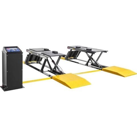BendPak - P-9000LTF -9000lb Weight Capacity Scissor Car Vehicle Automobile Lift - Flush Mount - Open Center- Home Garage Shop Mechanic - Image 5